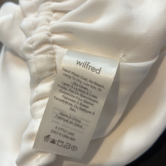 Aritzia Wilfred white romper - Picture 7 of 9